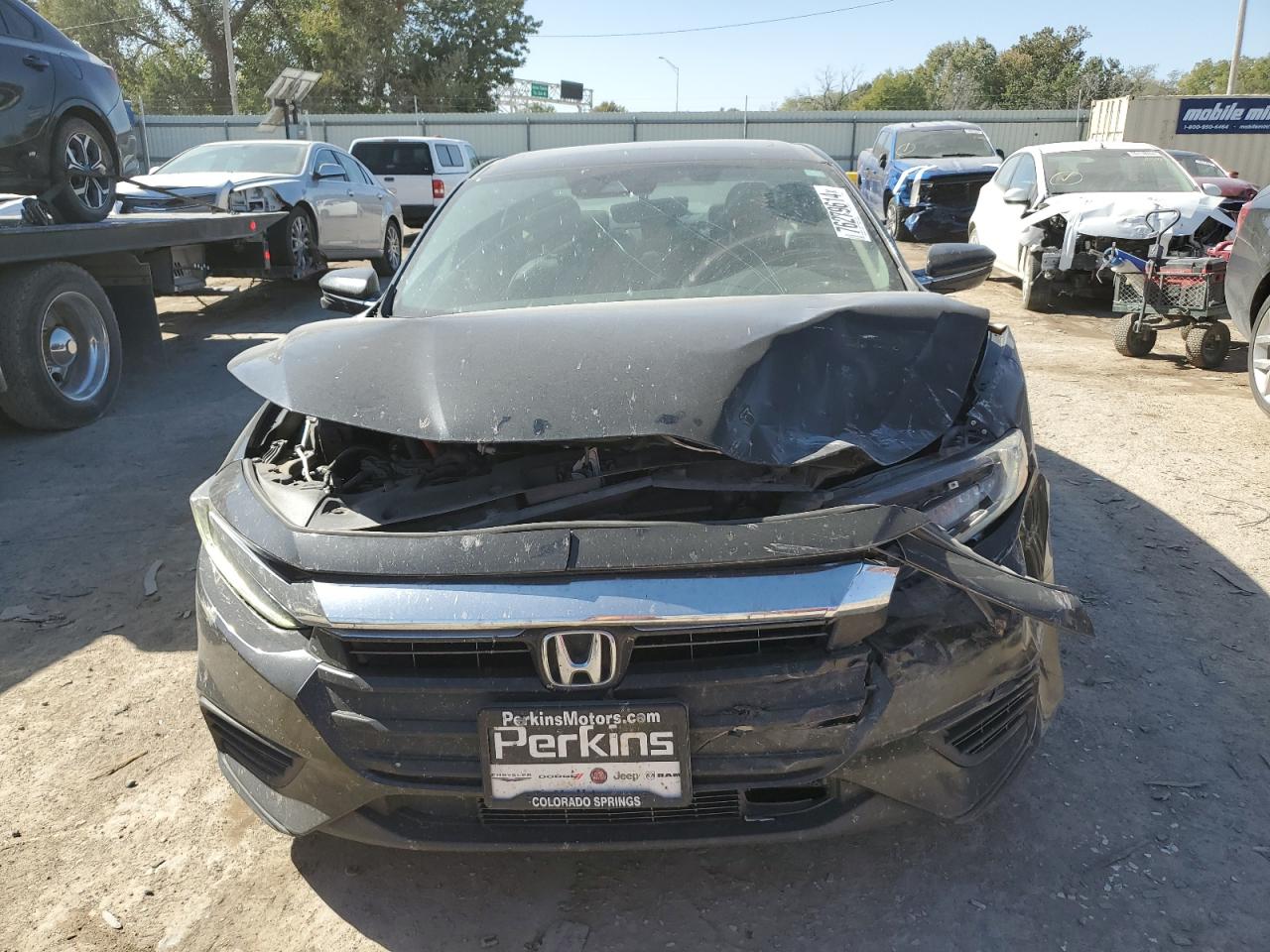 2019 Honda Insight VIN 19XZE4F9XKE000426 Copart auction photo, front end damage thumbnail 5