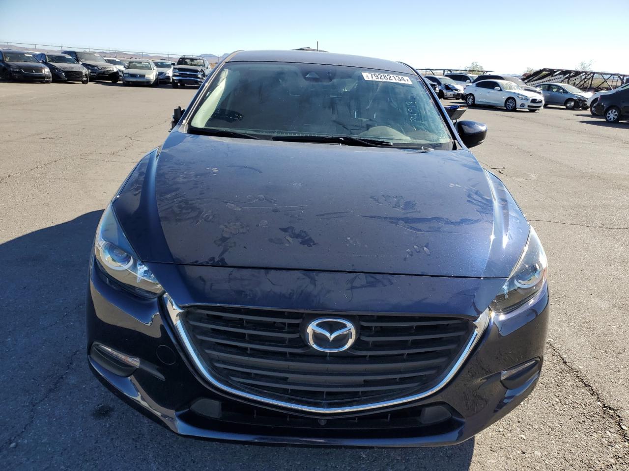 2018 Mazda 3 VIN 3MZBN1L32JM272048 Copart auction photo, side damage thumbnail 5