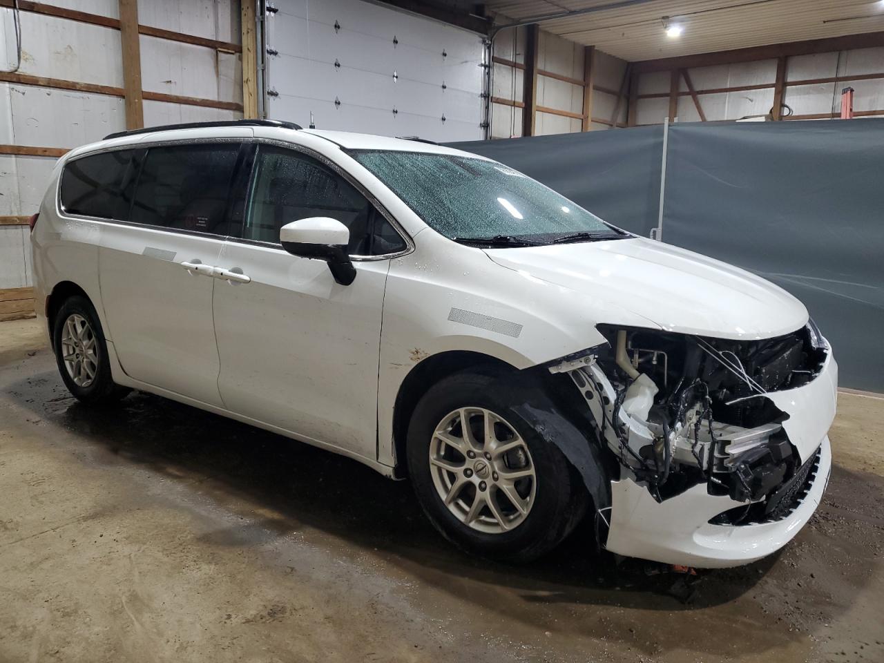 2021 Chrysler Voyager VIN 2C4RC1DGXMR520665 Copart auction photo, front end / minor dent/scratches damage thumbnail 4