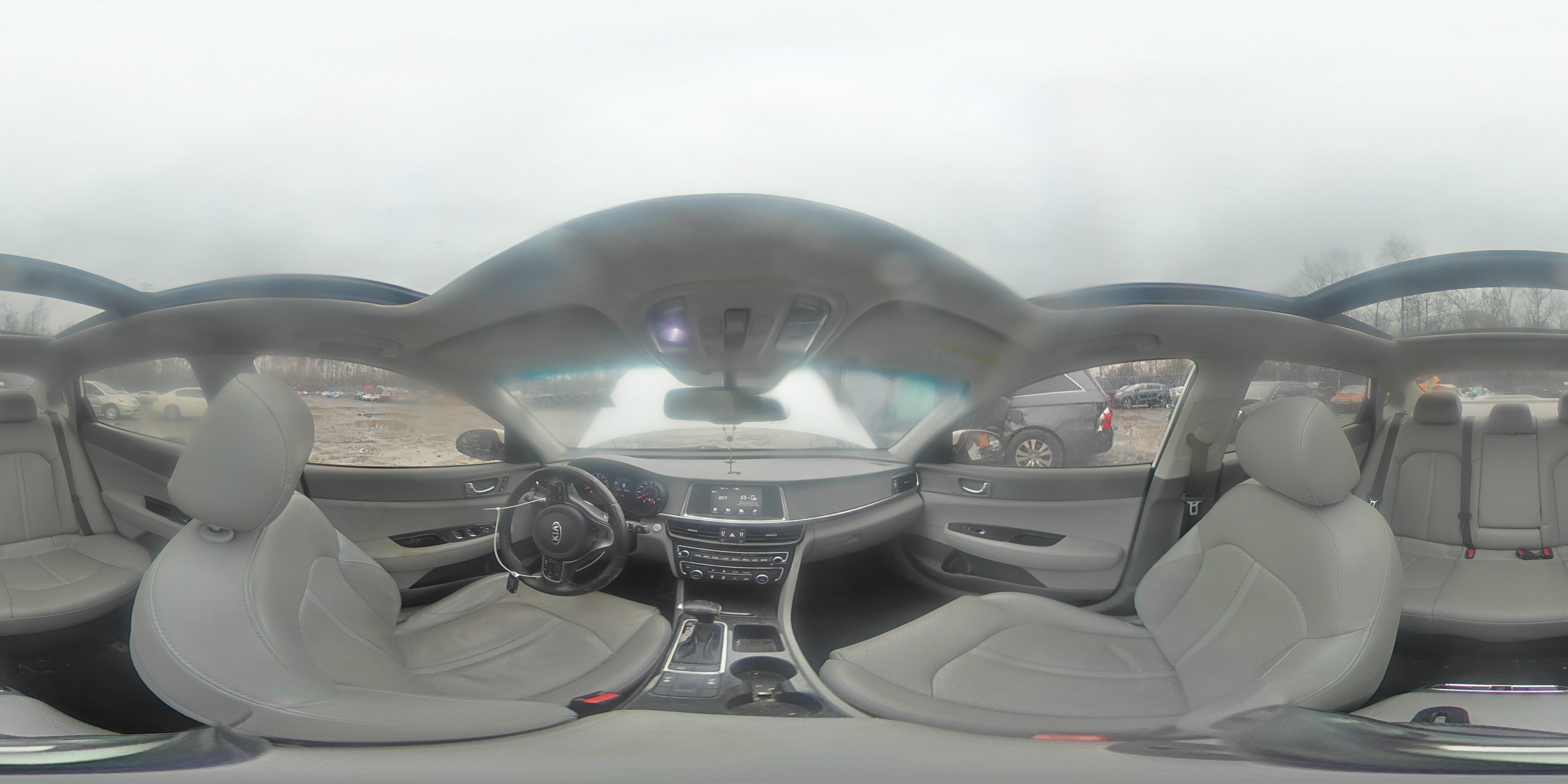 2018 KIA Optima VIN 5XXGU4L36JG231680 Copart auction photo, front end / undercarriage damage thumbnail 13