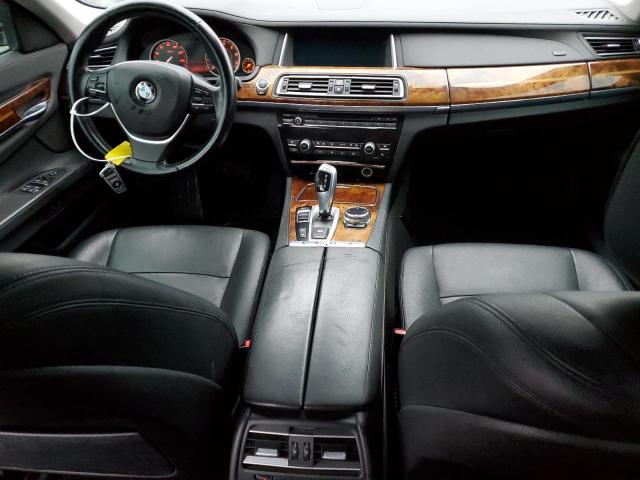 2014 BMW 7er VIN WBAYF4C59ED281857 Copart auction photo, side / rear end damage thumbnail 8
