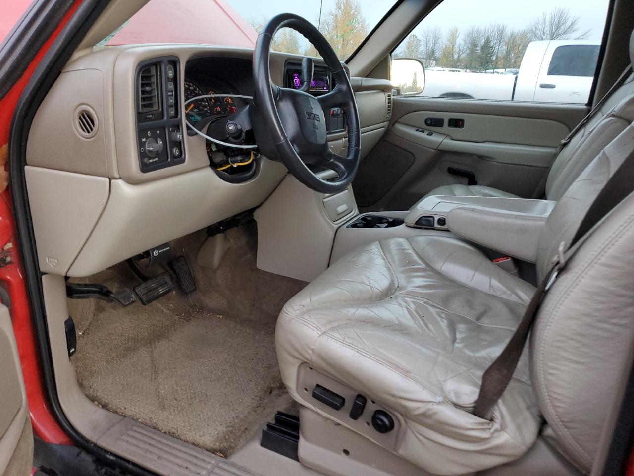 2001 GMC Yukon VIN 1GKEK13T91J310157 Copart auction photo, vandalism / side damage thumbnail 7
