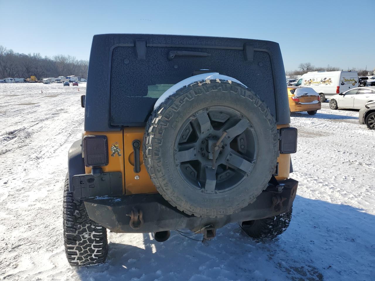 2014 Jeep Wrangler VIN 1C4BJWDG5EL269679 Copart auction photo, all over / mechanical damage thumbnail 6