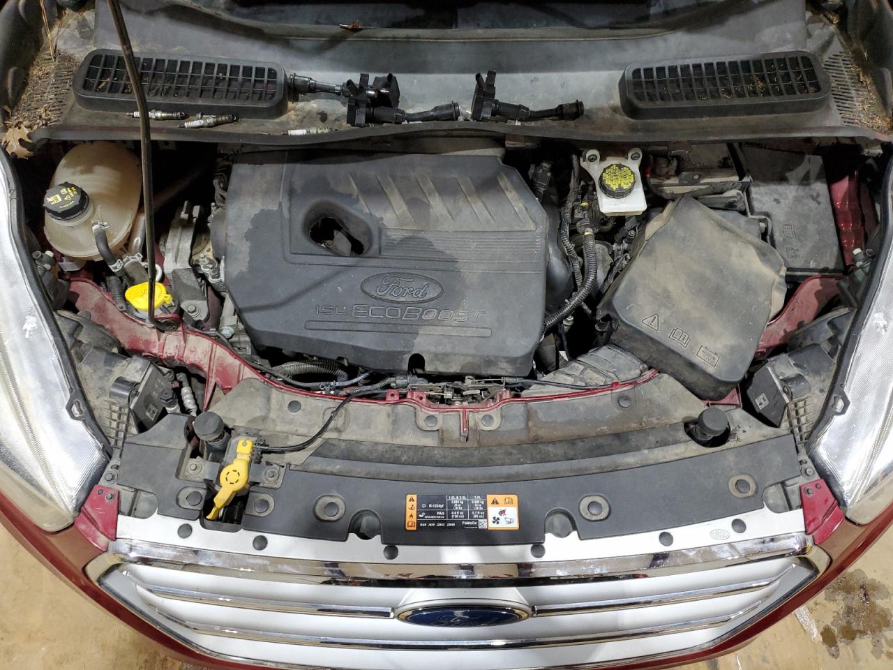 2017 Ford Escape VIN 1FMCU9JD1HUA80383 Copart auction photo, mechanical damage thumbnail 12