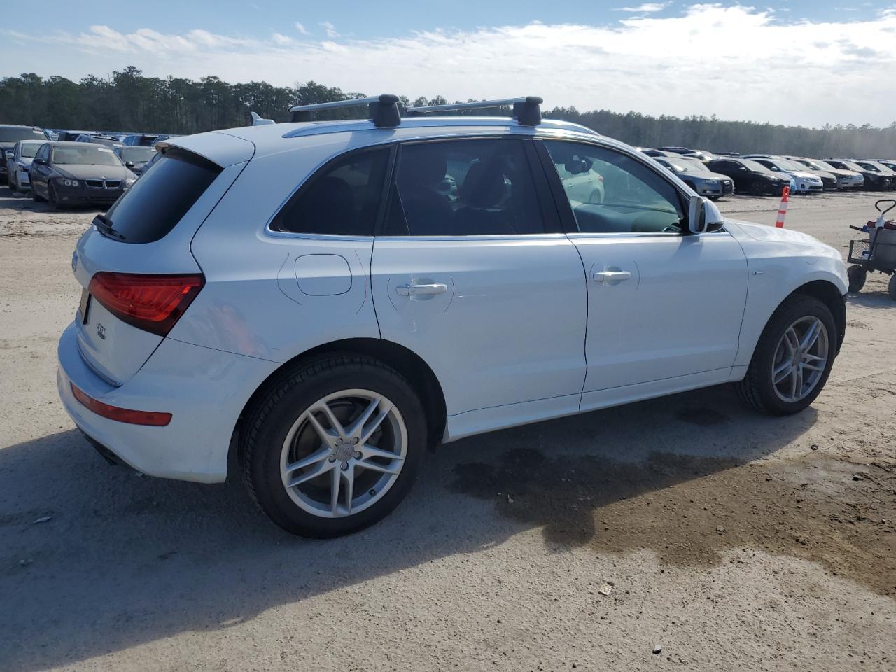 2016 Audi Q5 VIN WA1D7AFP6GA136459 Copart auction photo, front end damage thumbnail 3