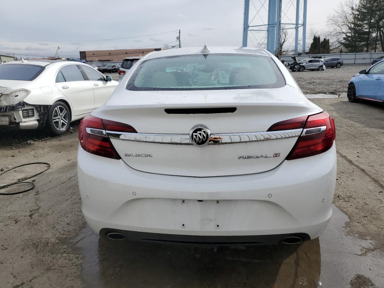 2017 Buick Regal VIN 2G4GR5GX8H9107721 Copart auction photo, front end damage thumbnail 6