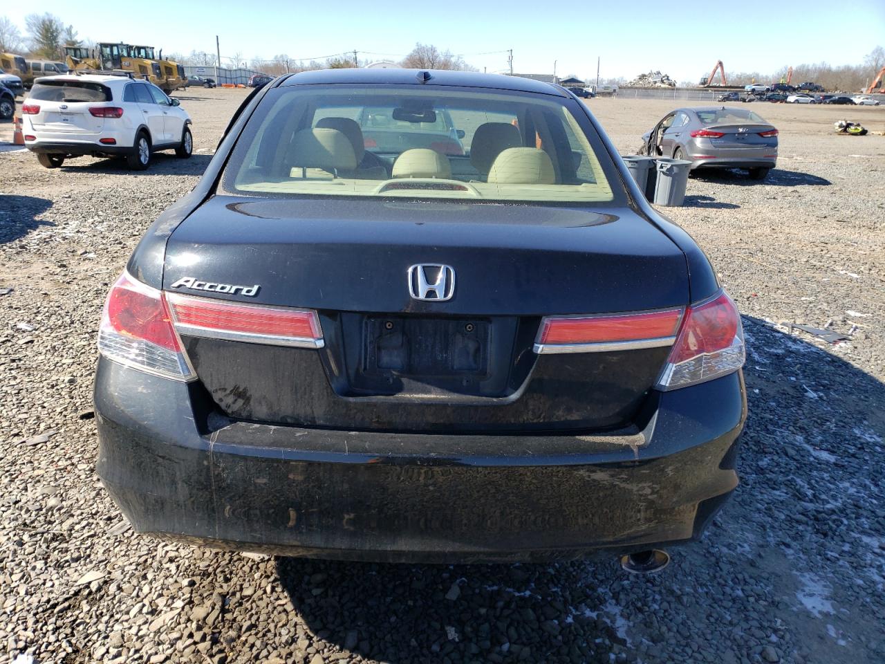 2011 Honda Accord VIN 1HGCP2F80BA005456 Copart auction photo, side damage thumbnail 6