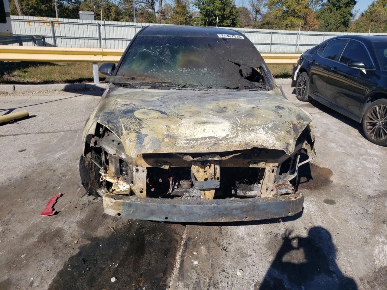 2016 Chevrolet Impala VIN 2G1WB5E39G1106877 Copart auction photo, burn - engine / burn - interior damage thumbnail 5