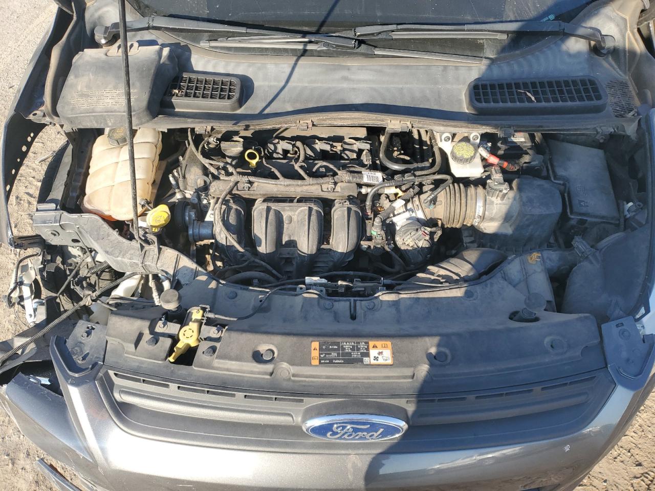 2015 Ford Escape VIN 1FMCU0F7XFUB30032 Copart auction photo, front end / rear end damage thumbnail 12