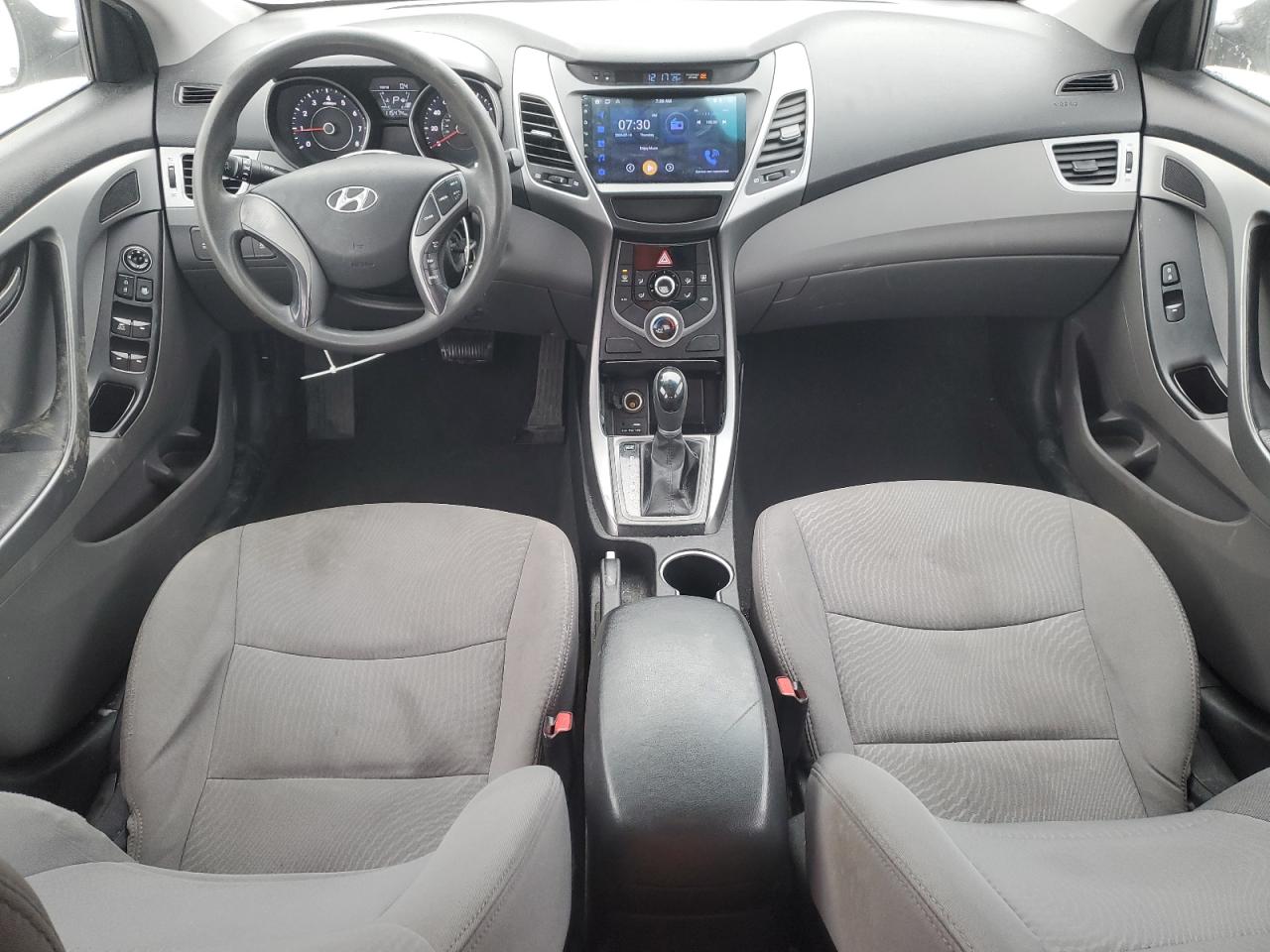 2014 Hyundai Elantra VIN 5NPDH4AE4EH504430 Copart auction photo, side damage thumbnail 8