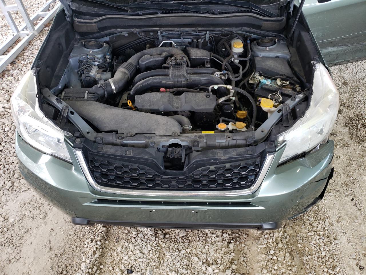 2015 Subaru Forester VIN JF2SJAWC2FH492247 Copart auction photo, front end / side damage thumbnail 12