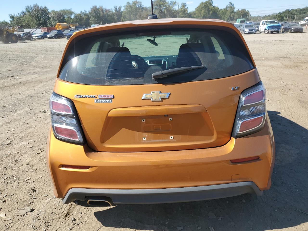 2017 Chevrolet Sonic VIN 1G1JD6SBXH4103658 Copart auction photo, front end / mechanical damage thumbnail 6