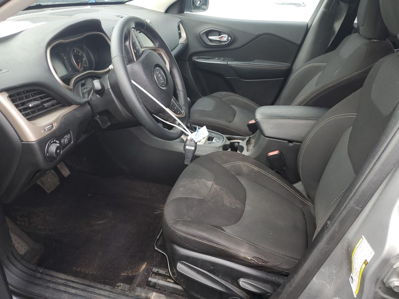 2015 Jeep Grand Cherokee VIN 1C4PJMCB7FW774638 Copart auction photo, side / front end damage thumbnail 7