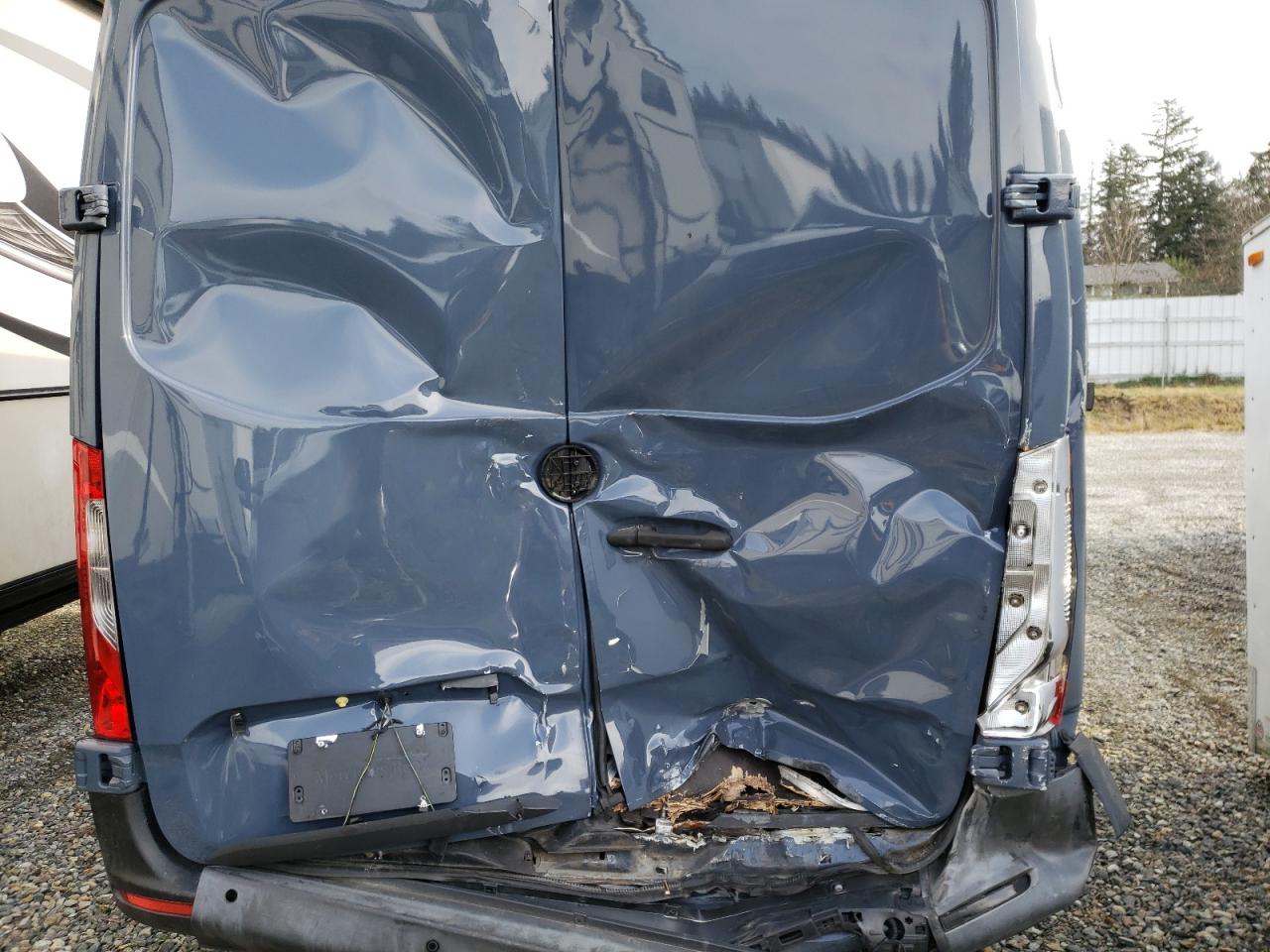 2019 Mercedes-Benz Sprinter VIN WD4PF0CDXKP043949 Copart auction photo, rear end damage thumbnail 10