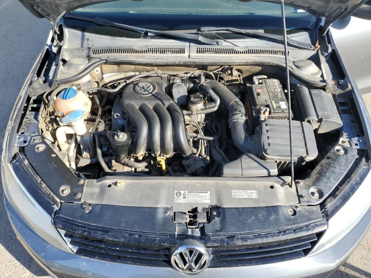 2014 Volkswagen Jetta VIN 3VW2K7AJ4EM250393 Copart auction photo, mechanical damage thumbnail 11