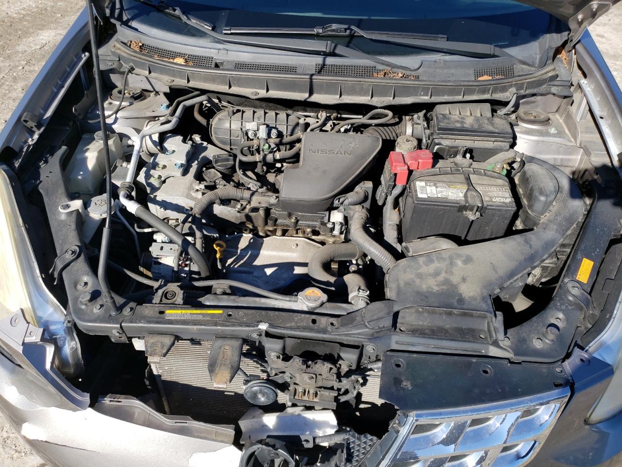 2013 Nissan Rogue VIN JN8AS5MT2DW012187 Copart auction photo, front end damage thumbnail 11