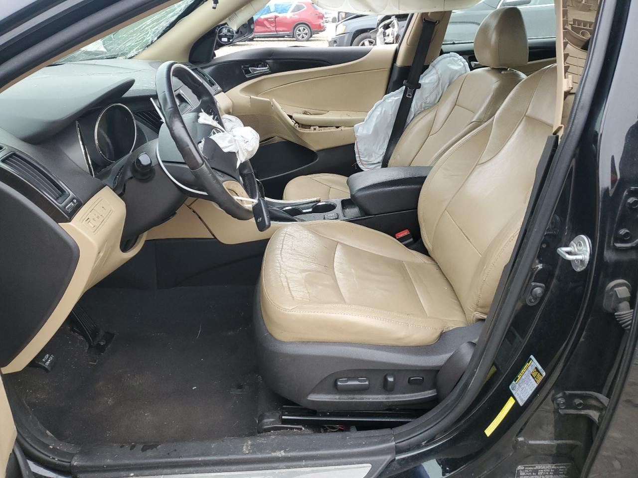 2012 Hyundai Sonata VIN 5NPEC4AC0CH404338 Copart auction photo, front end / side damage thumbnail 7