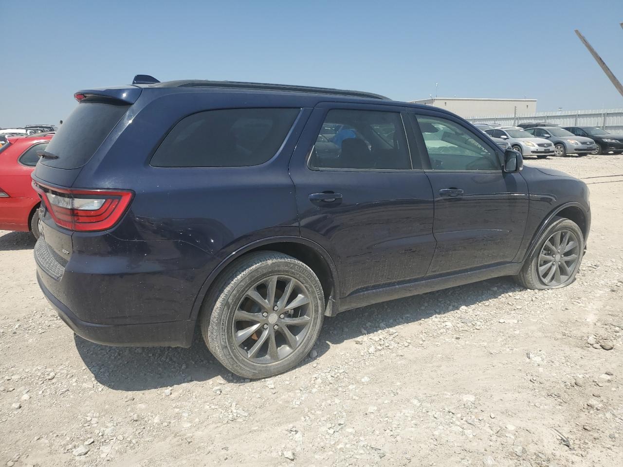 2018 Dodge Durango VIN 1C4RDJDG2JC330537 Copart auction photo, front end / hail damage thumbnail 3