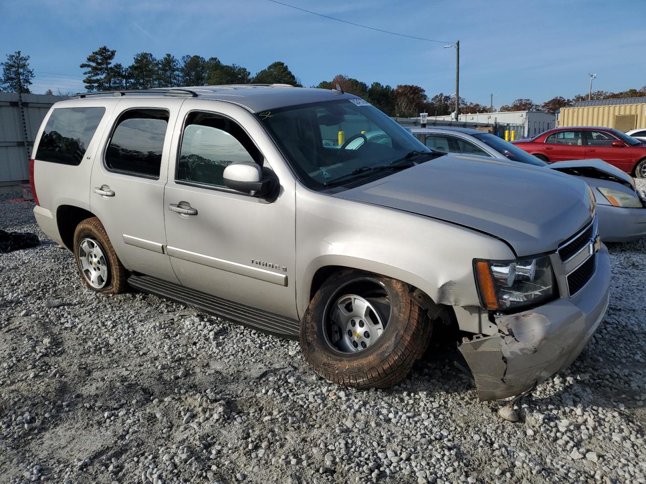 2008 Chevrolet Tahoe VIN 1GNFC13J68J211454 Copart auction photo, front end / undercarriage damage thumbnail 4