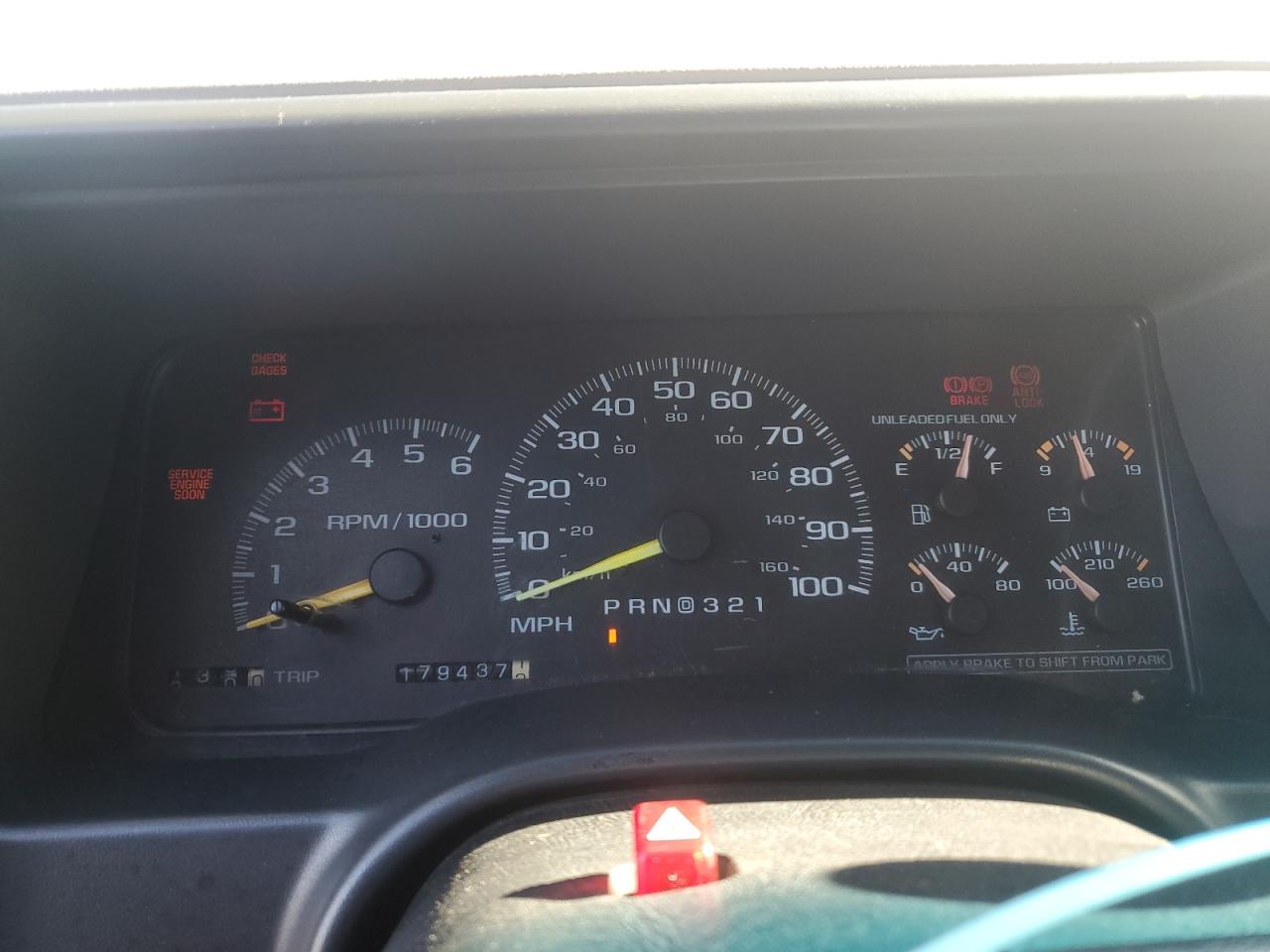 1995 Chevrolet GMT-400 VIN 1GCEK14H4SZ115284 Copart auction photo, vandalism damage thumbnail 9