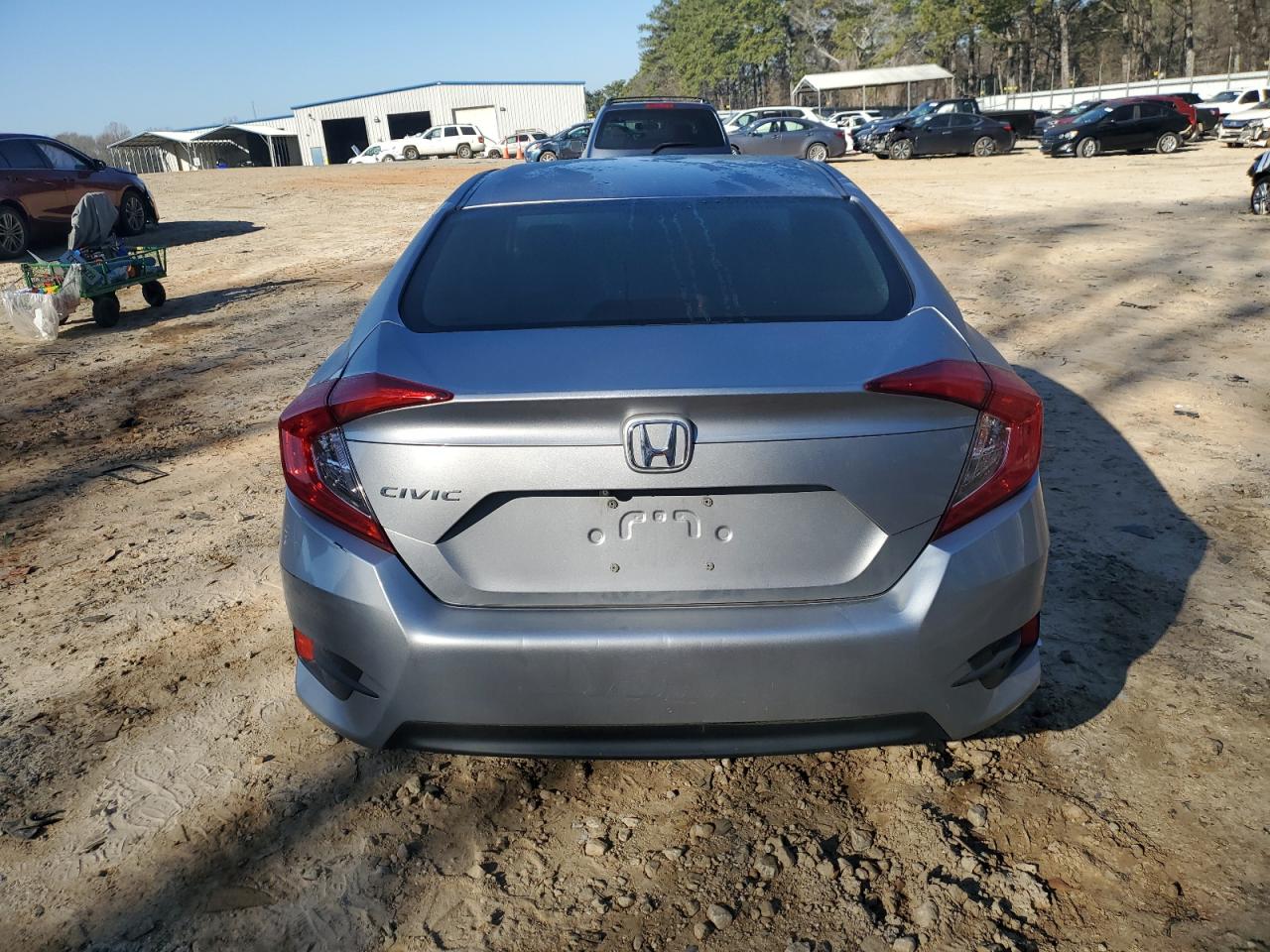 2018 Honda Civic VIN 19XFC2F50JE015624 Copart auction photo, front end damage thumbnail 6