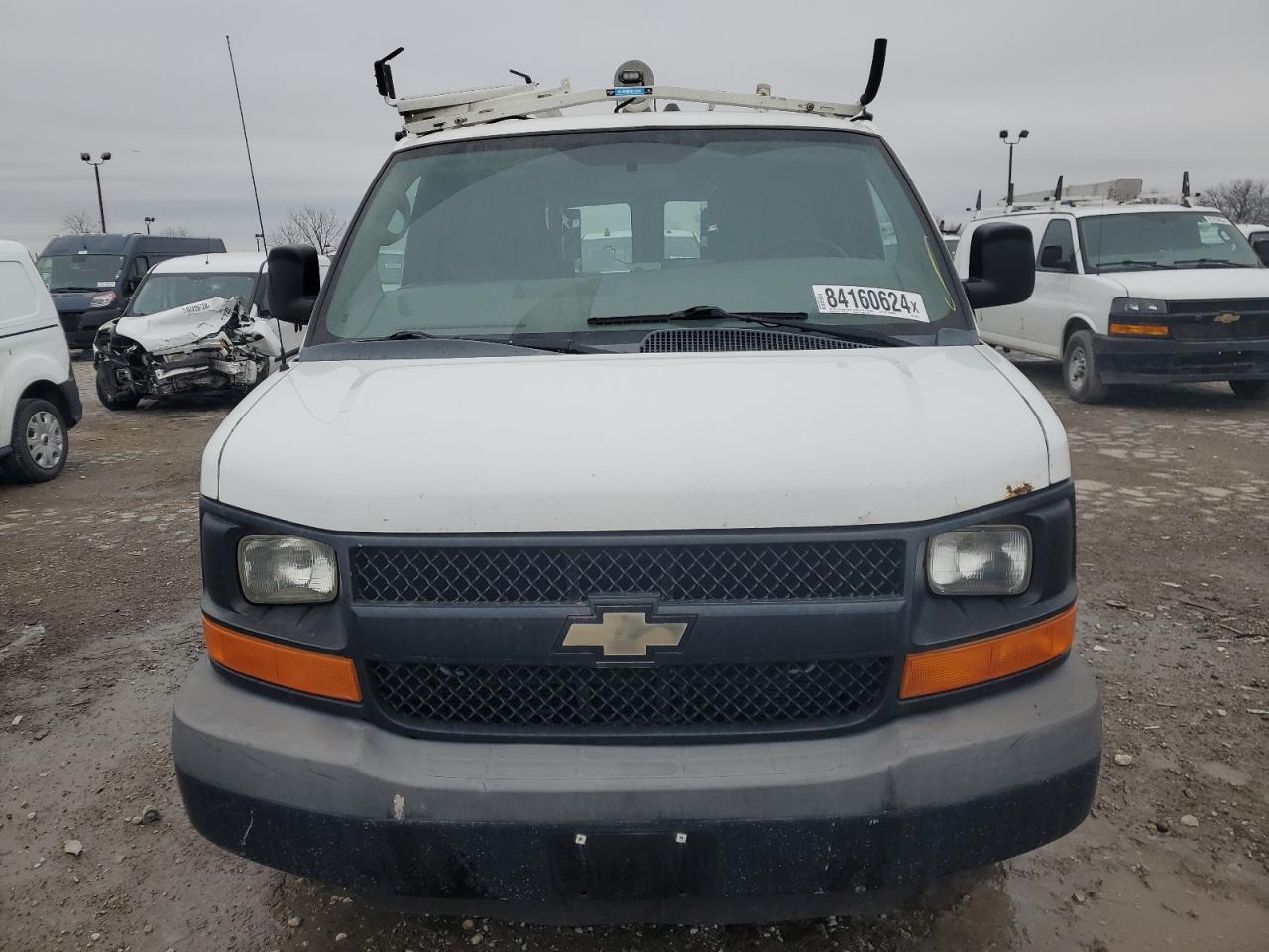 2012 Chevrolet Express VIN 1GCWGFCG0C1196277 Copart auction photo, minor dent/scratches damage thumbnail 5