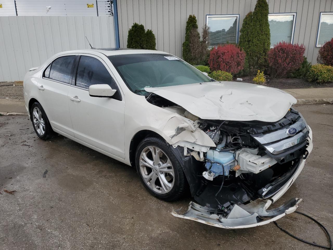 2012 Ford Fusion VIN 3FAHP0HA4CR245180 Copart auction photo, front end damage thumbnail 4