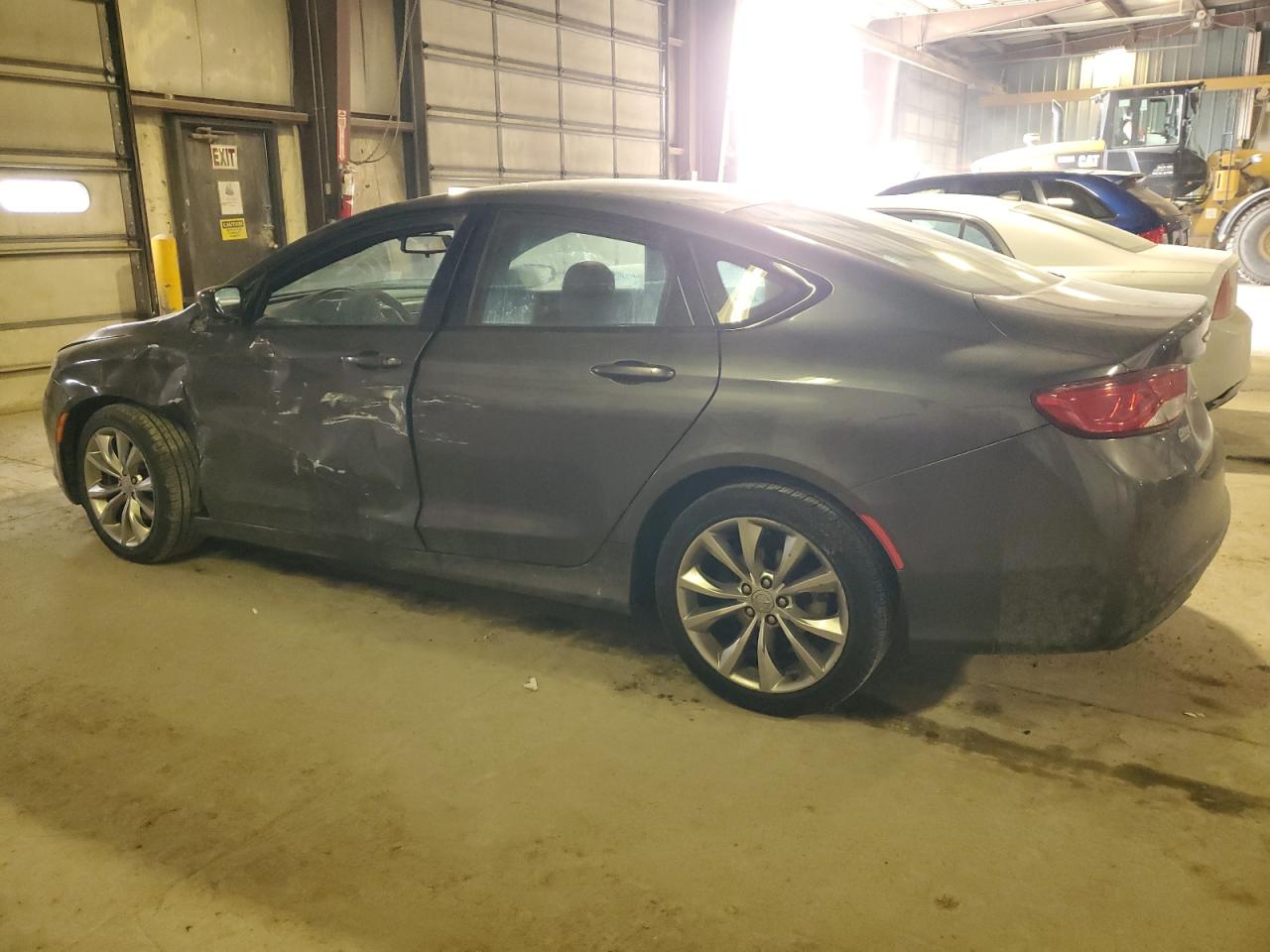 2015 Chrysler 200 VIN 1C3CCCBB9FN657917 Copart auction photo, side / front end damage thumbnail 2