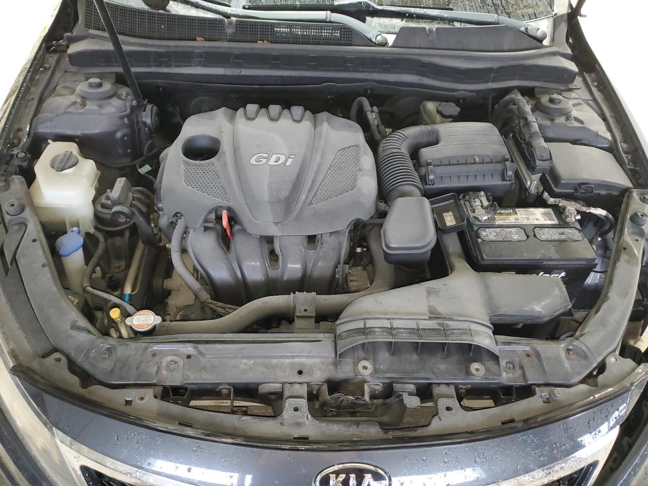 2011 KIA Optima VIN KNAGM4A79B5125376 Copart auction photo, side / partial repair damage thumbnail 11