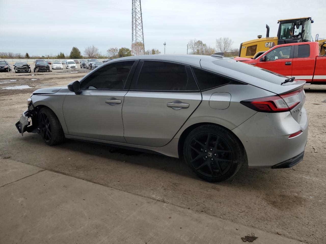 2022 Honda Civic VIN 19XFL2H80NE013854 Copart auction photo, front end damage thumbnail 2
