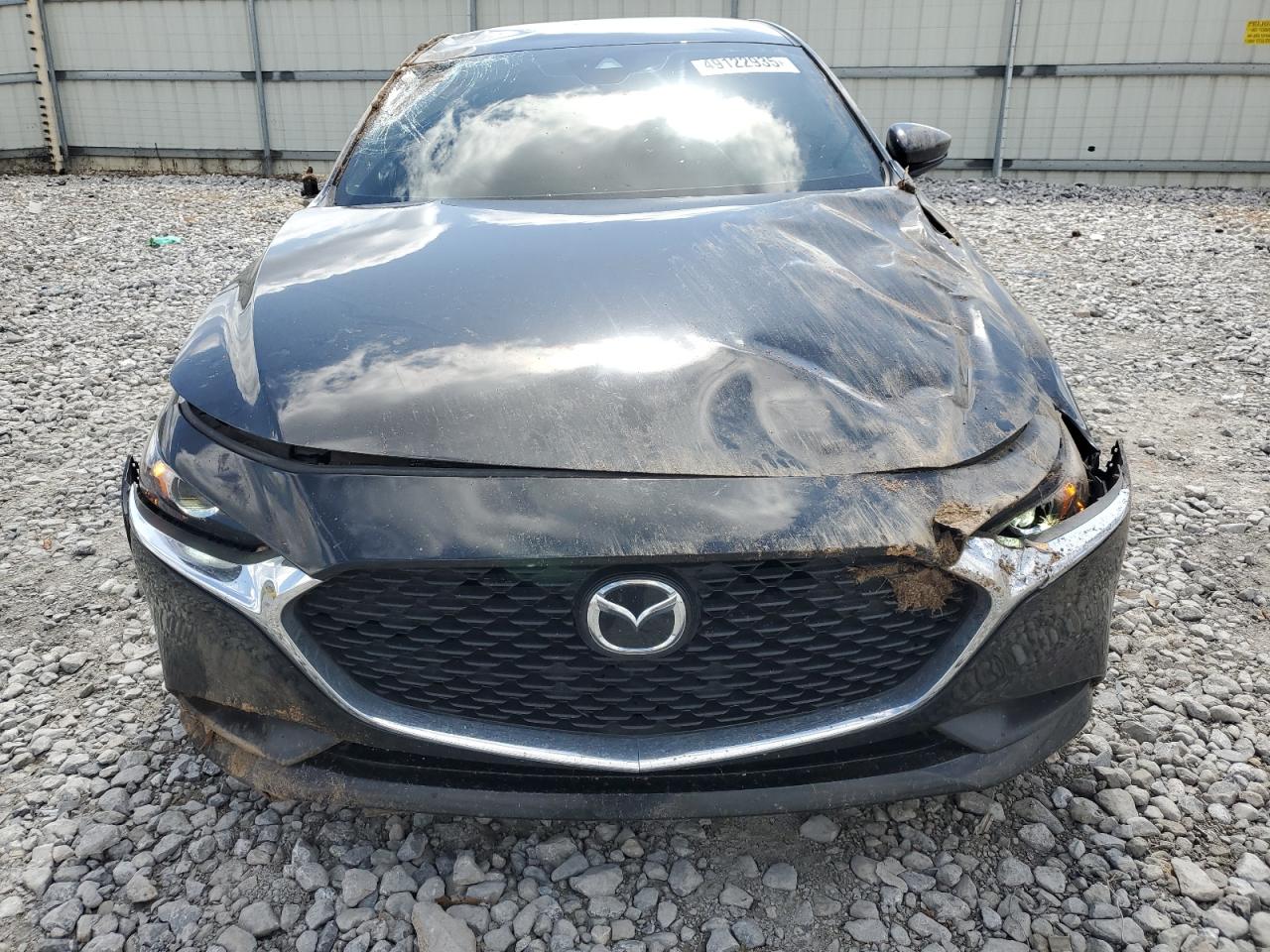 2021 Mazda 3 VIN JM1BPABL2M1314153 Copart auction photo, front end / top/roof damage thumbnail 5