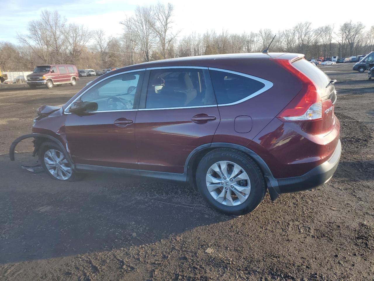 2012 Honda CR-V VIN 5J6RM4H52CL027460 Copart auction photo, front end damage thumbnail 2