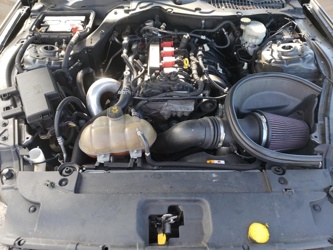 2017 Ford Mustang VIN 1FA6P8TH3H5332265 Copart auction photo, all over damage thumbnail 13