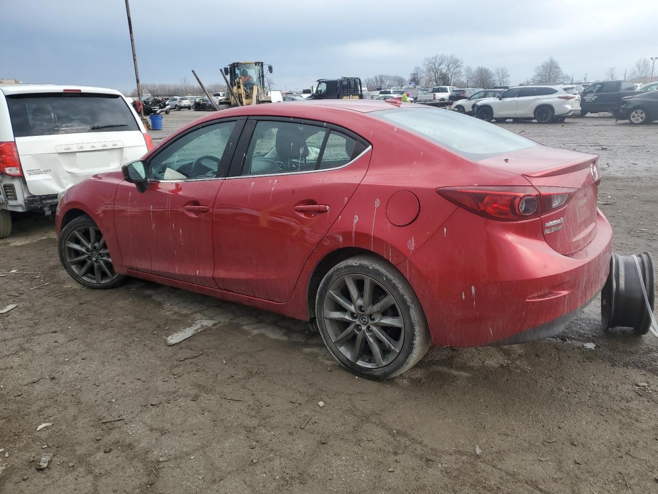 2018 Mazda 3 VIN 3MZBN1V33JM240531 Copart auction photo, front end / mechanical damage thumbnail 2