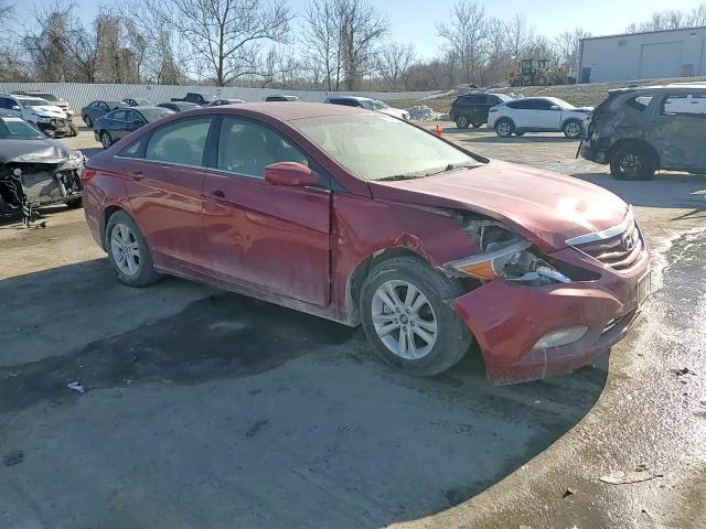2013 Hyundai Sonata VIN 5NPEB4AC6DH621476 Copart auction photo, front end / side damage thumbnail 11