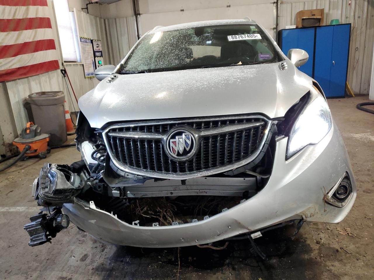 2019 Buick Envision VIN LRBFX2SA0KD025837 Copart auction photo, all over damage thumbnail 5