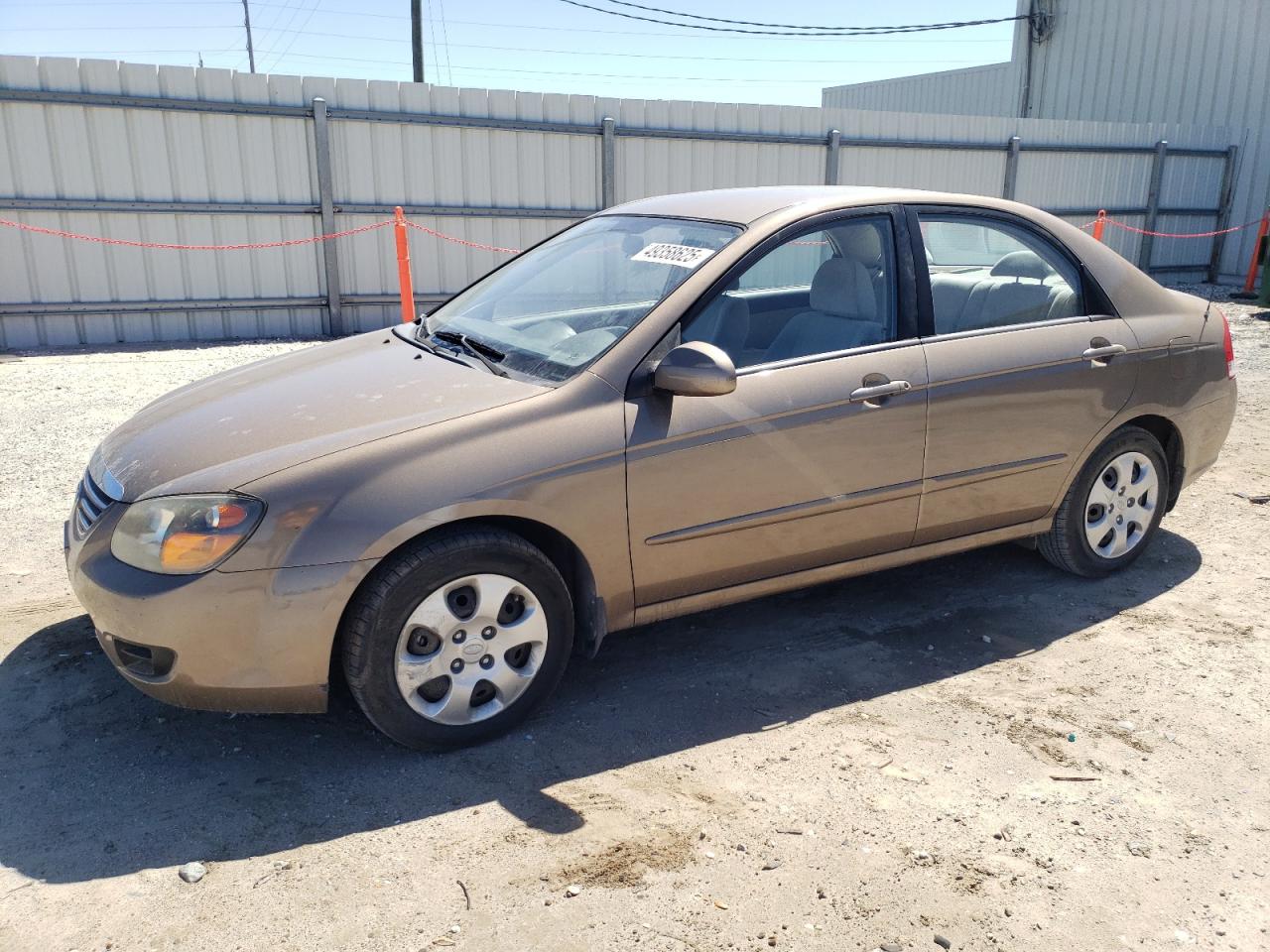 2009 KIA Spectra VIN KNAFE221095615271 - Copart auction photo