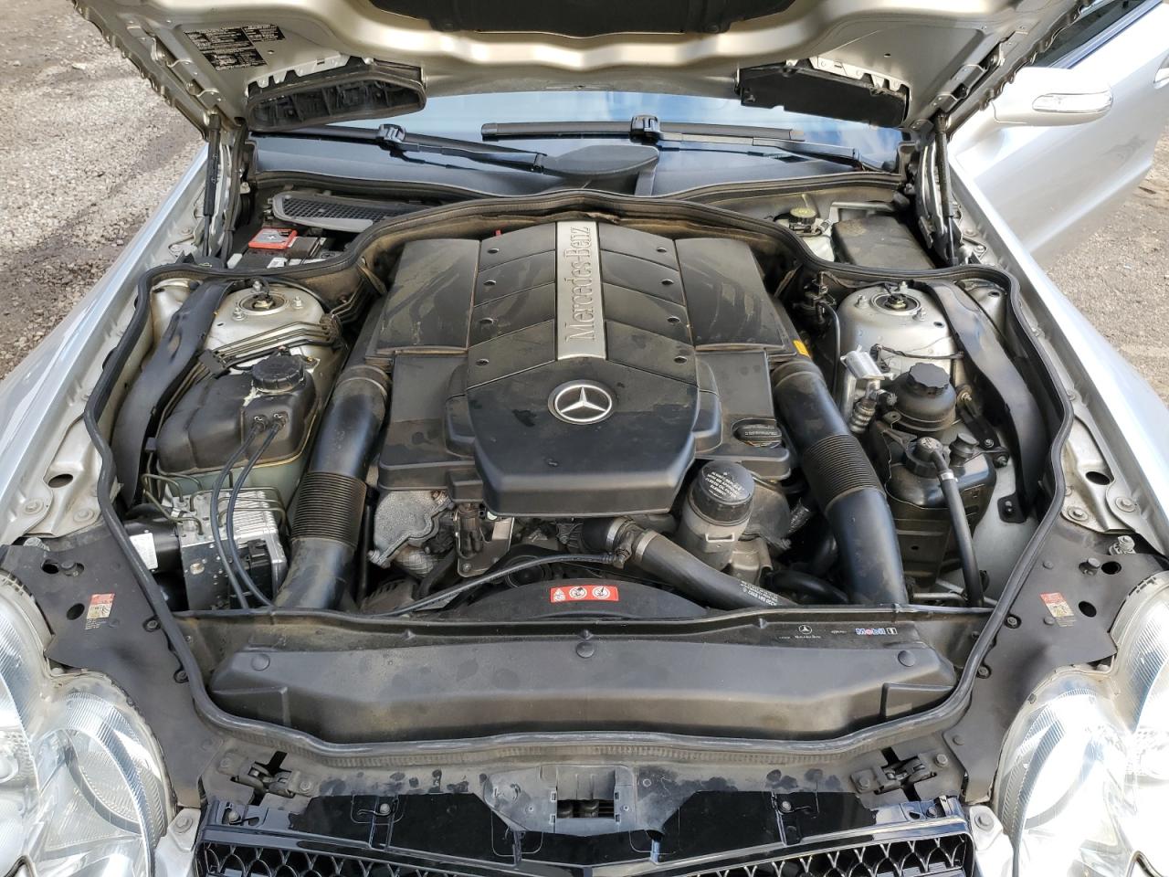 2005 Mercedes-Benz SL-klasse VIN WDBSK75F75F100379 Copart auction photo, front end damage thumbnail 11