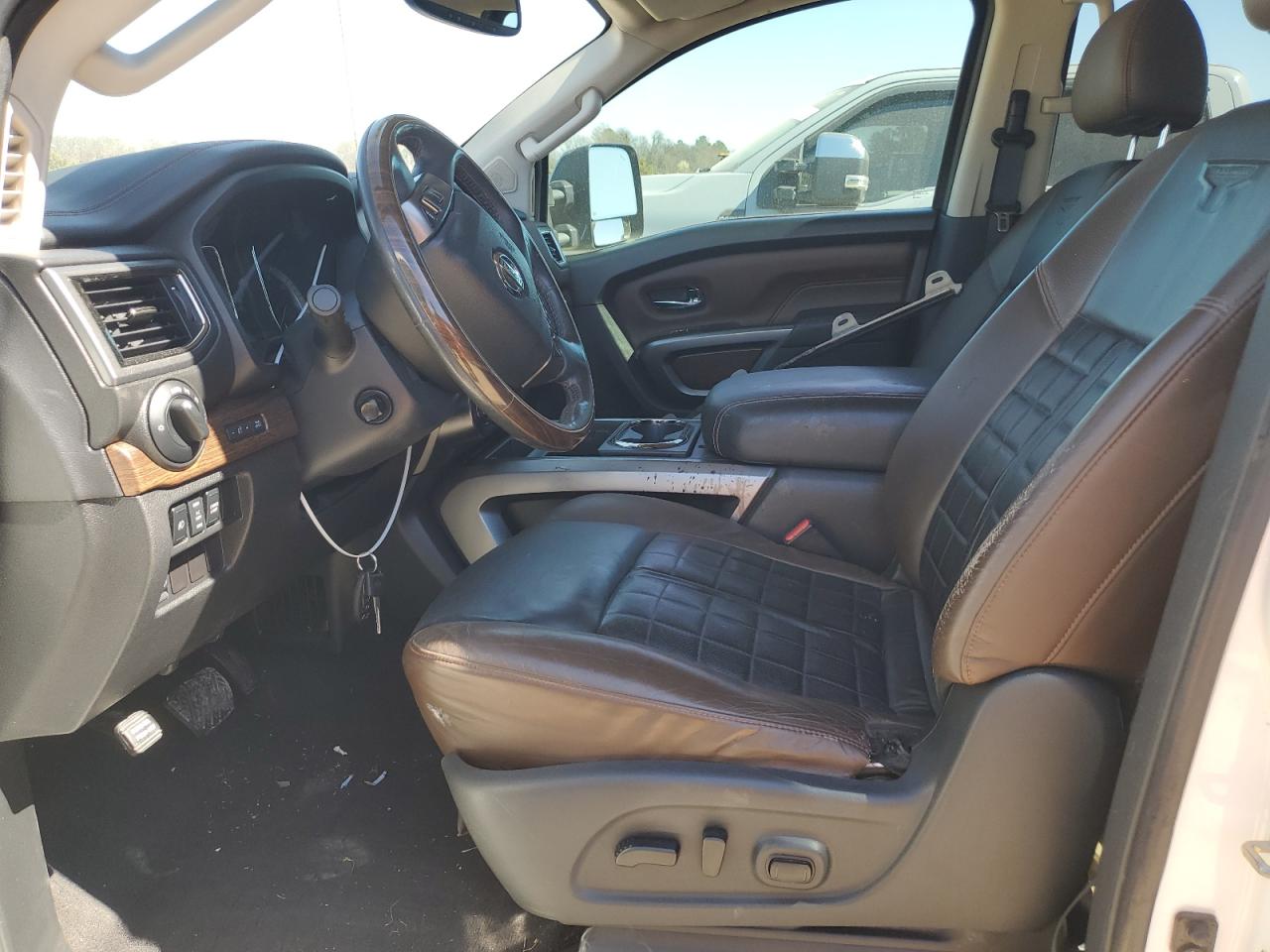 2016 Nissan Titan VIN 1N6BA1F44GN514112 Copart auction photo, rear end damage thumbnail 7