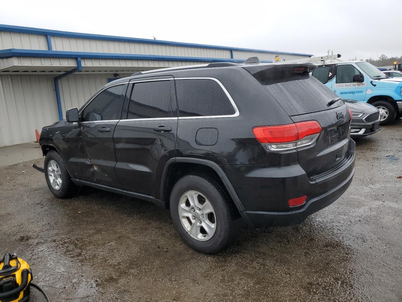 2014 Jeep Grand Cherokee VIN 1C4RJEAG4EC213617 Copart auction photo, front end / side damage thumbnail 2
