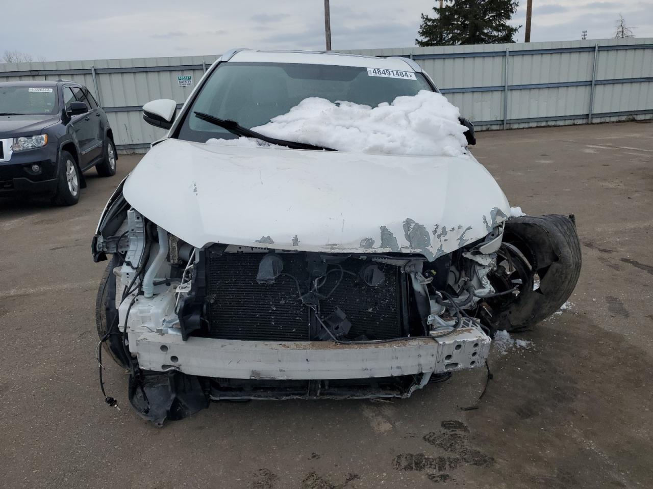 2016 Toyota Highlander VIN 5TDJKRFH0GS313086 Copart auction photo, all over damage thumbnail 5