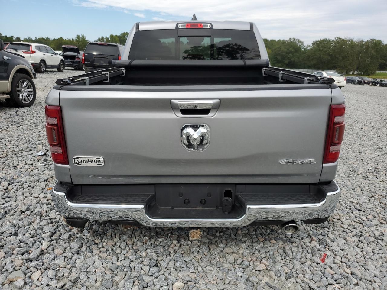 2019 RAM 1500 VIN 1C6SRFKT9KN669373 Copart auction photo, rear end / side damage thumbnail 6