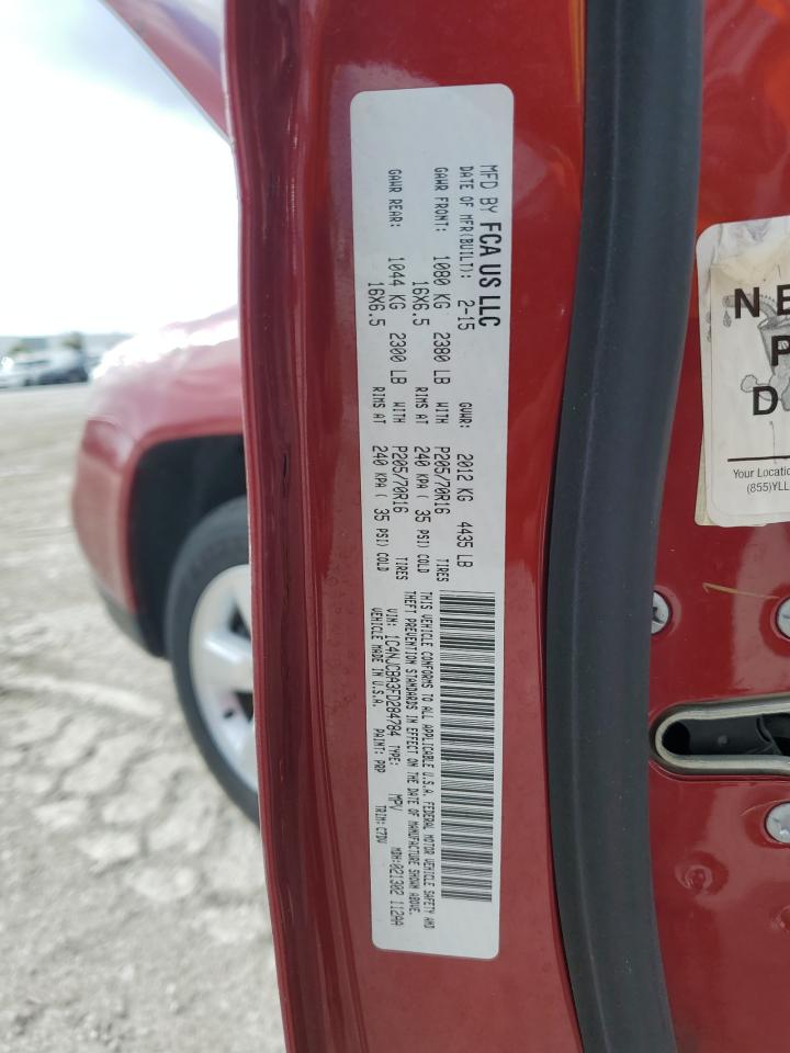 2015 Jeep Compass VIN 1C4NJCBA3FD284784 Copart auction photo, all over damage thumbnail 13