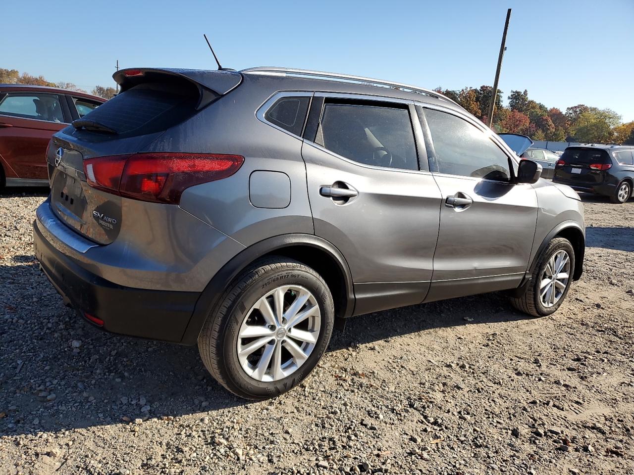 2017 Nissan Rogue VIN JN1BJ1CR8HW122395 Copart auction photo, front end / rear end damage thumbnail 3