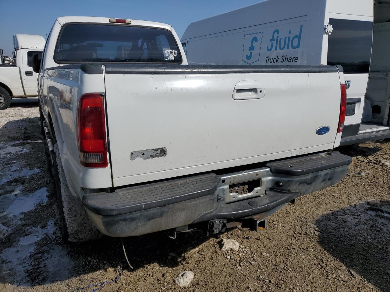 2006 Ford F350 VIN 1FTWW31P56ED75156 Copart auction photo, side damage thumbnail 6