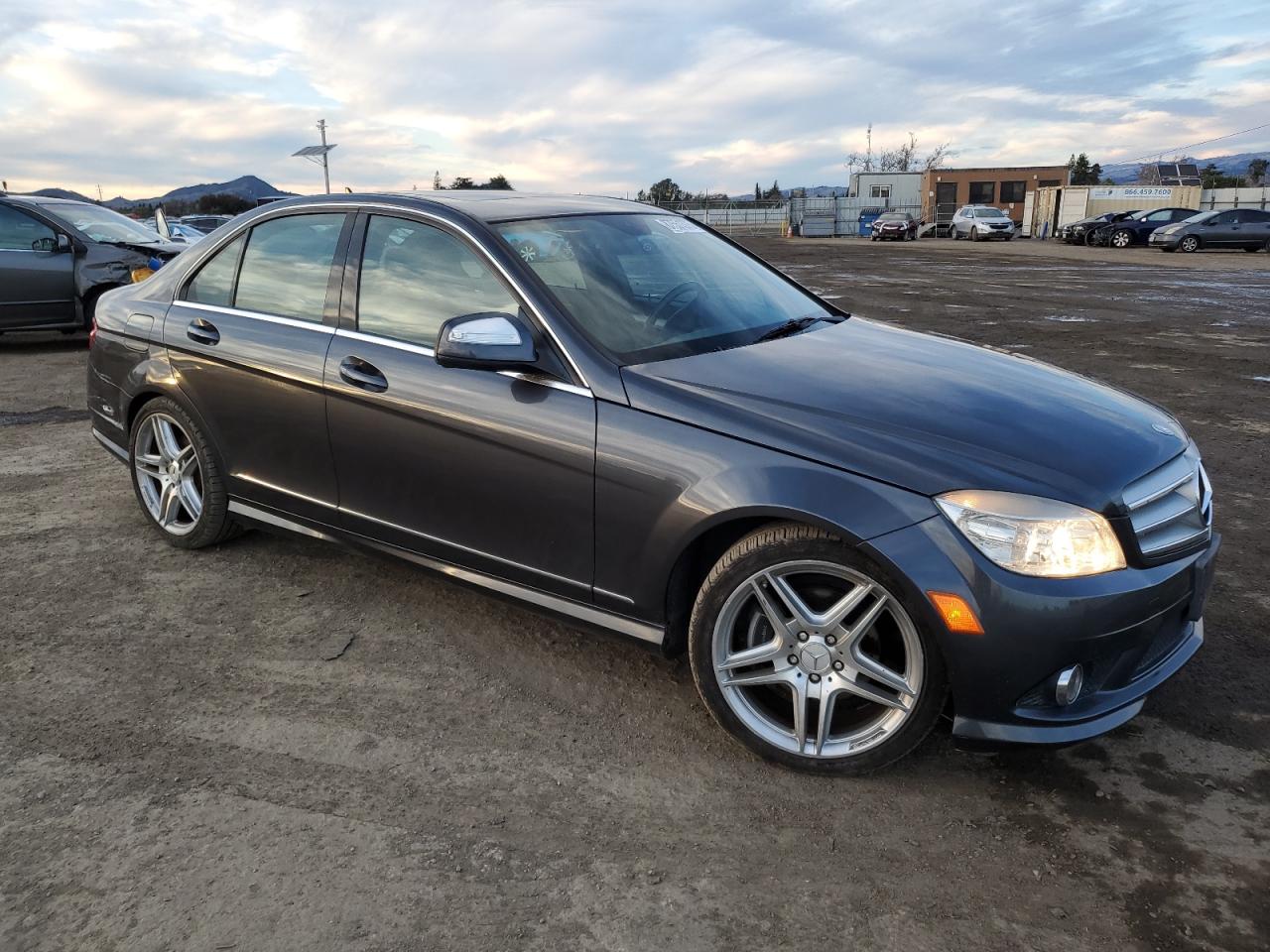 2009 Mercedes-Benz C-klasse VIN WDDGF54X09R077726 Copart auction photo, all over damage thumbnail 4