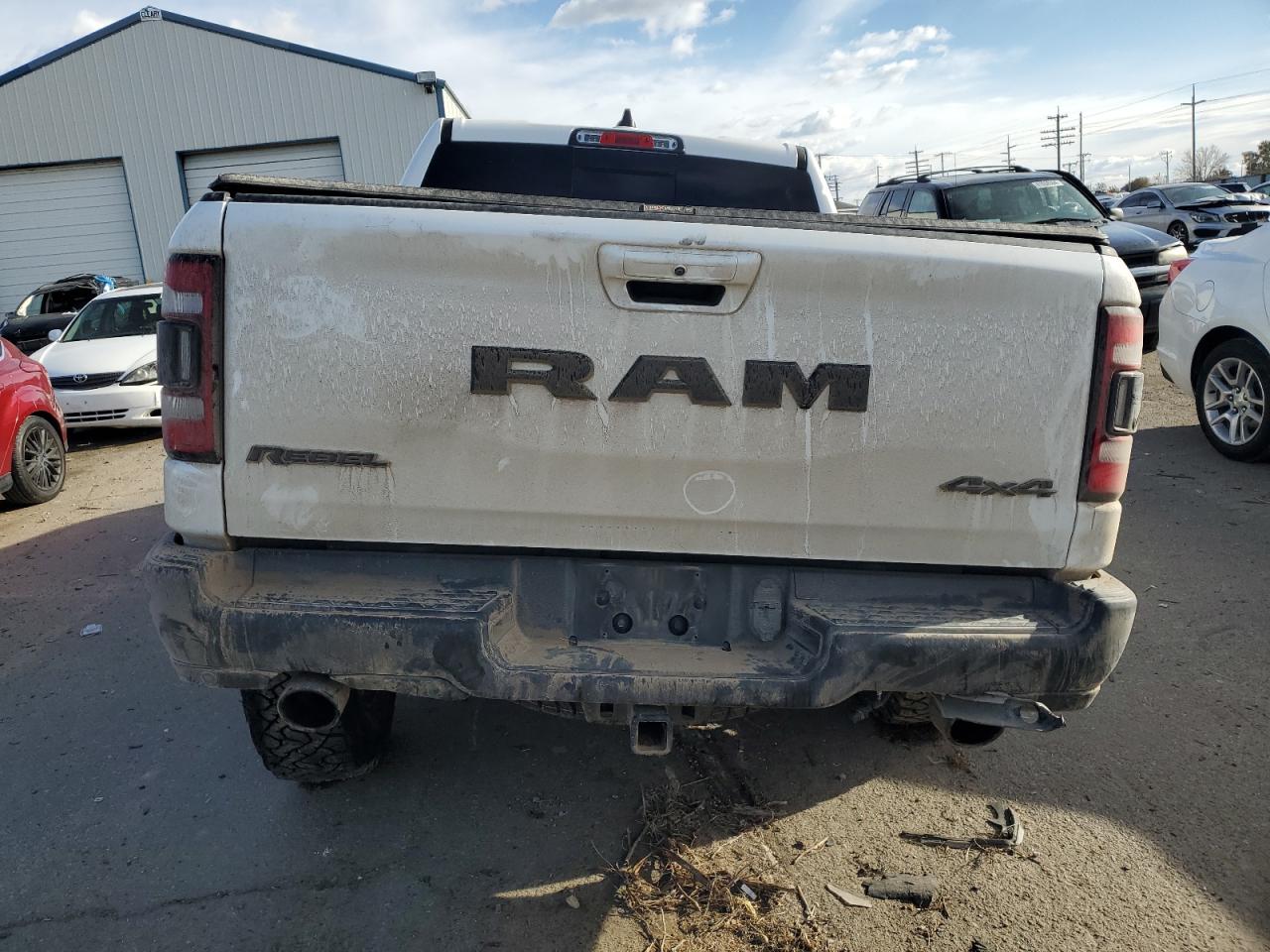 2019 RAM 1500 VIN 1C6SRFLT9KN713774 Copart auction photo, undercarriage / front end damage thumbnail 6