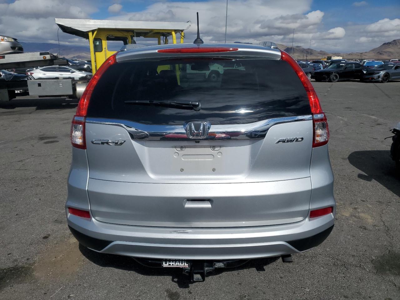 2016 Honda CR-V VIN 5J6RM4H73GL028480 Copart auction photo, side / front end damage thumbnail 6