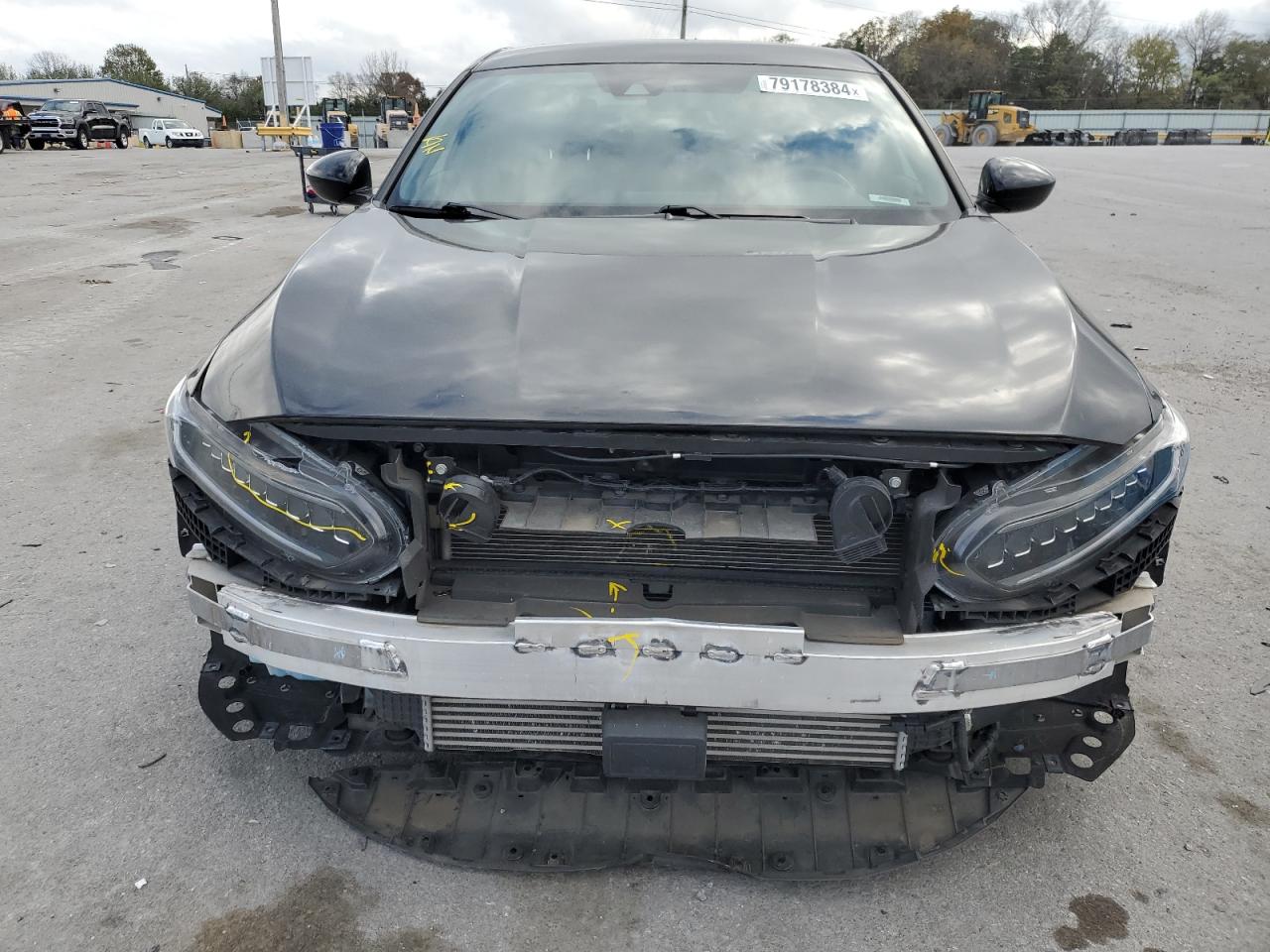 2021 Honda Accord VIN 1HGCV1F30MA071044 Copart auction photo, rear end / minor dent/scratches damage thumbnail 5