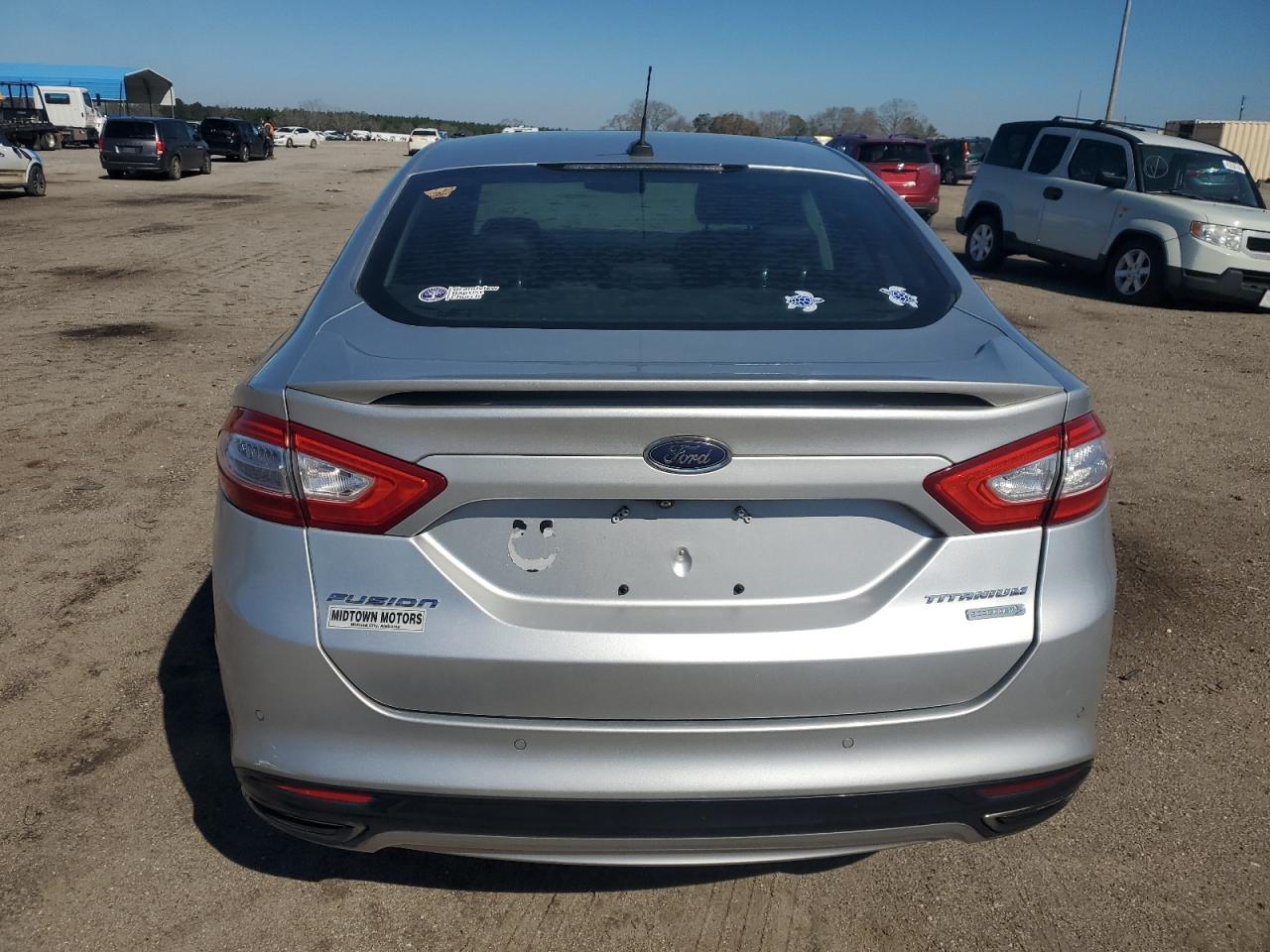 2016 Ford Fusion VIN 3FA6P0K96GR155136 Copart auction photo, front end damage thumbnail 6